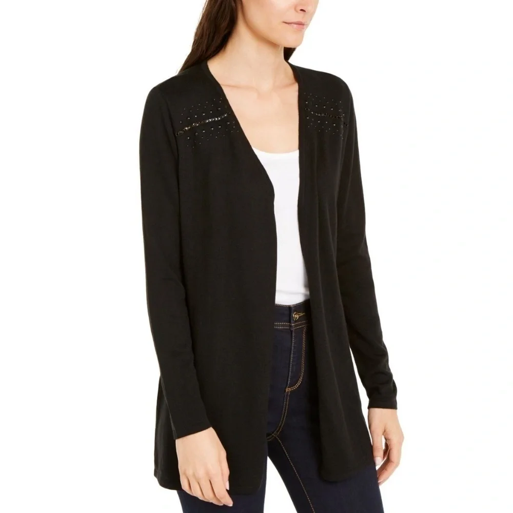 INC Cardigan Chain-detail Completer